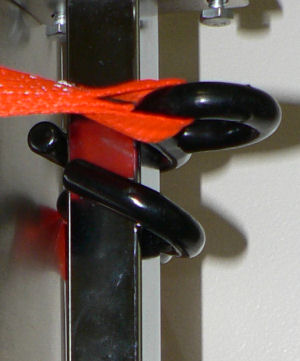 Tank-guards rubber coated hooks for easy installation